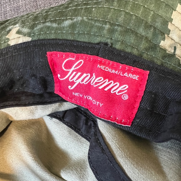 Supreme Camo Bucket Hat -  M/L - Picture 3 of 4